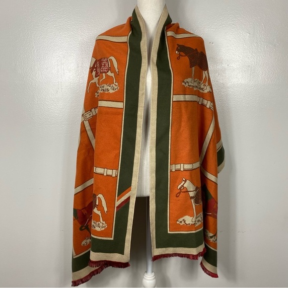 Accessories - Equestrian themed pashmina designer inspired